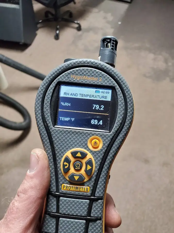 Moisture meter humidity assessment for Fire & Smoke Damage Restoration in Hybla Valley